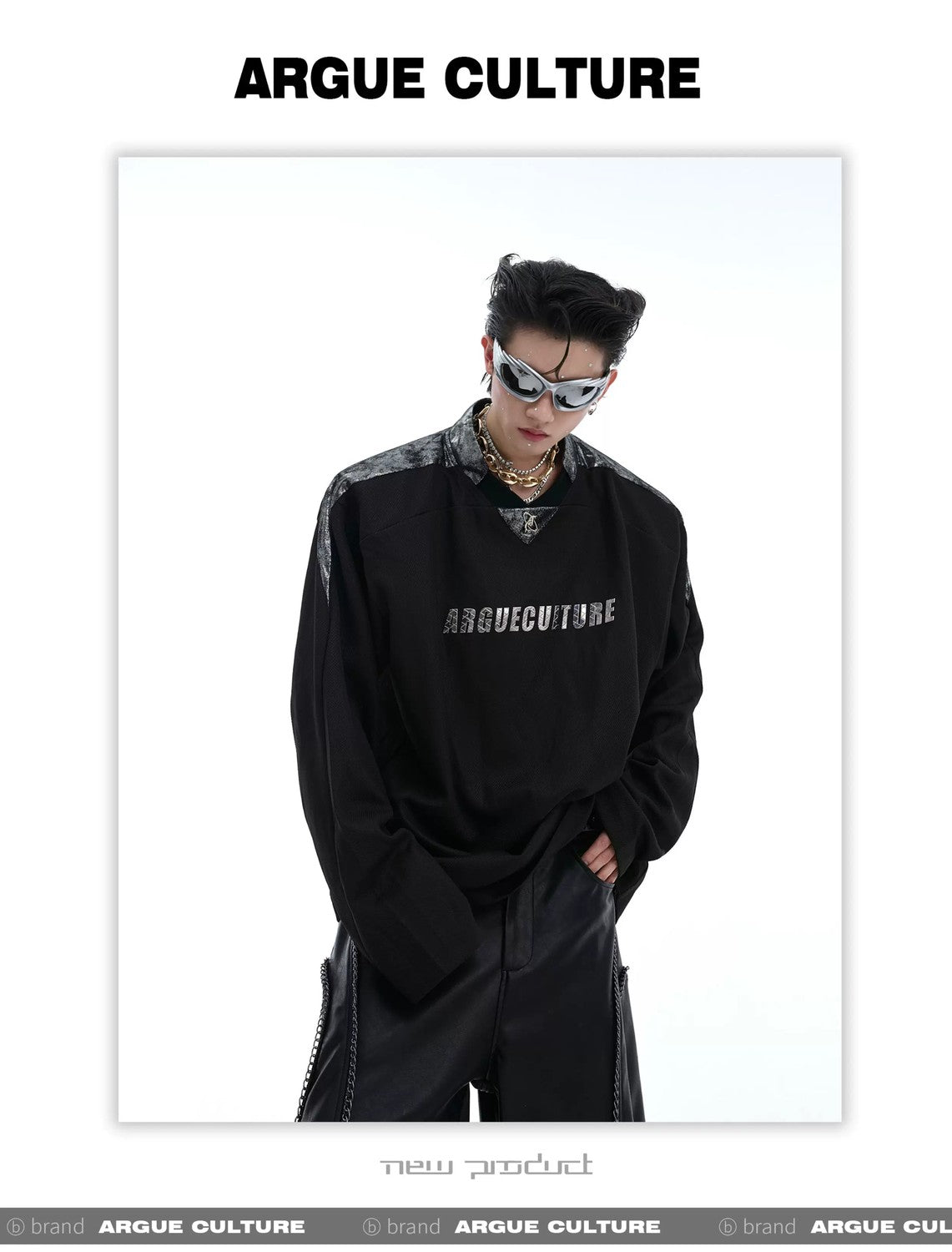 desc::rhinestone-gradient-cropped-jacket-avant-garde-shoulder-pad-detail-img-1