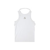 ribbed-deconstructed-tank-top-with-metal-logo-white