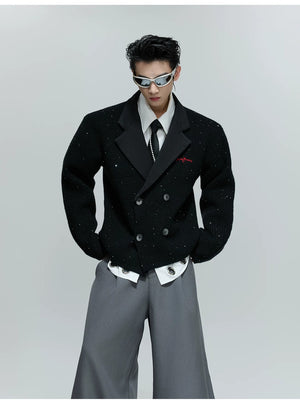 desc::sequin-double-breasted-knit-blazer-cardigan-detail-img-2