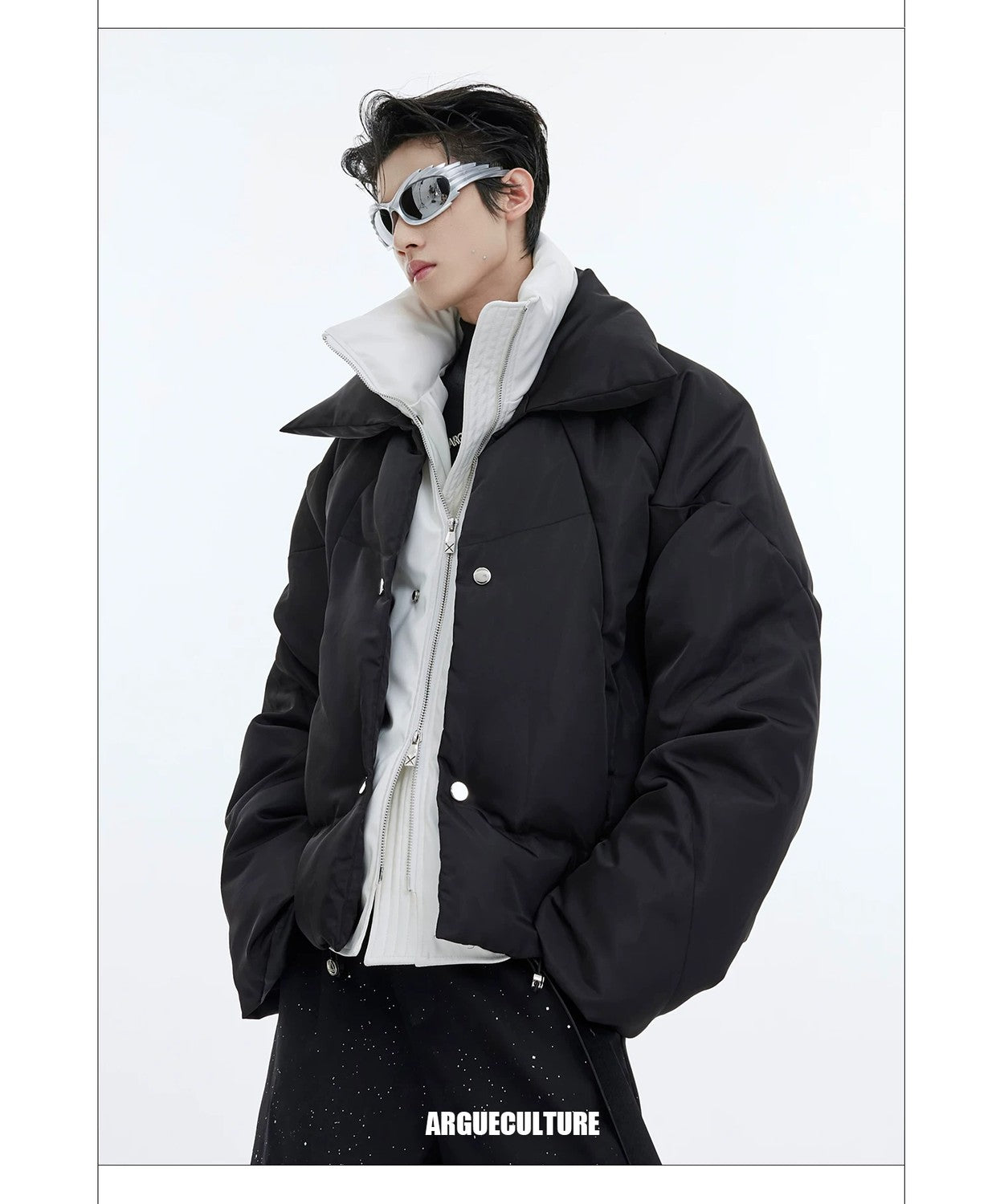desc::shimmering-double-layer-metallic-streetwear-puffer-detail-img-10