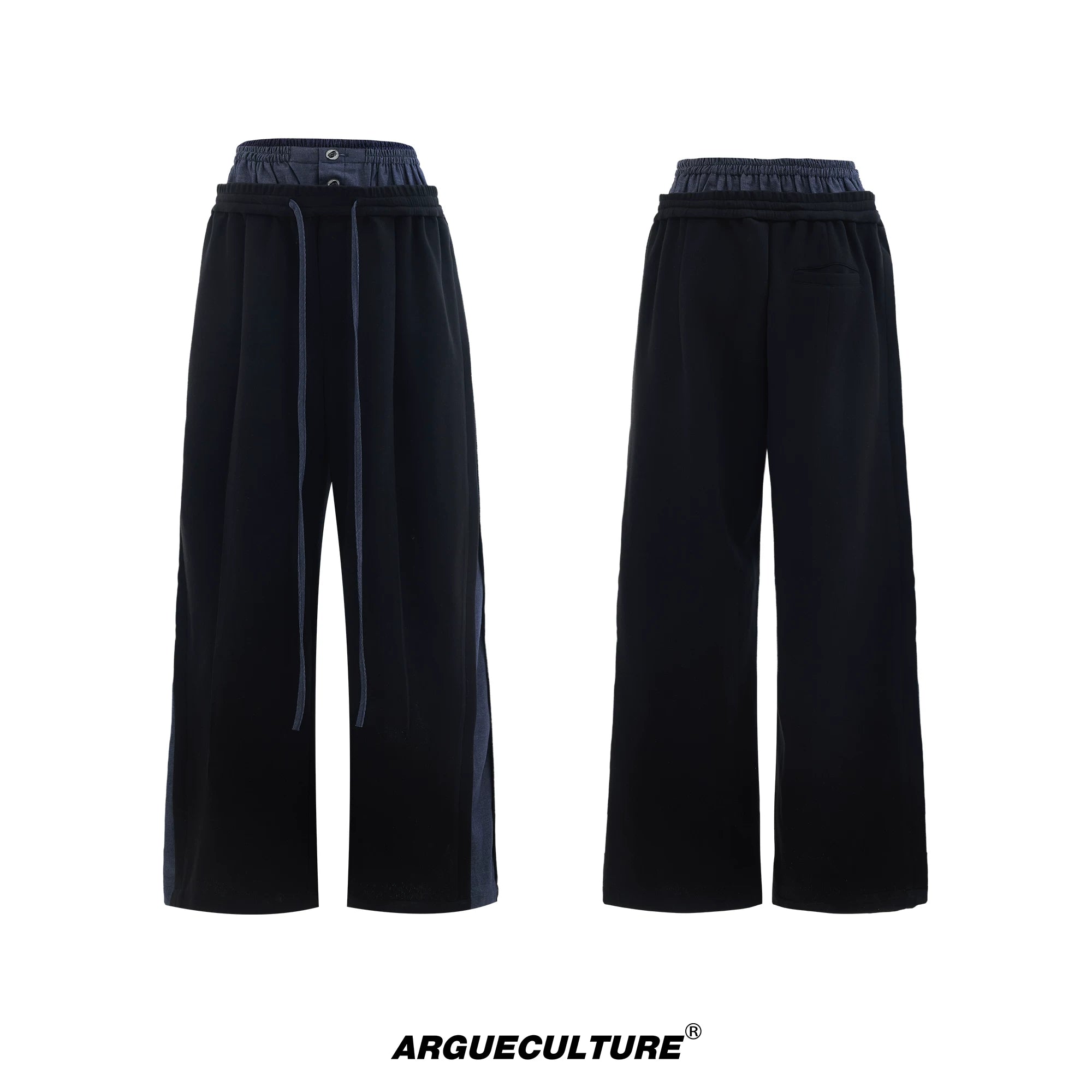 short-sleeve-patchwork-hoodie-sweatpants-streetwear-set-black-bottoms