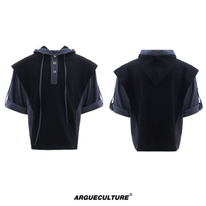 short-sleeve-patchwork-hoodie-sweatpants-streetwear-set-black-jacket