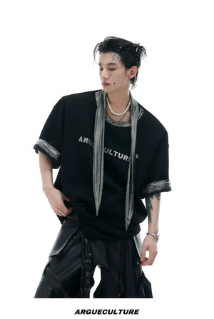 desc::silver-ribbon-tie-metallic-graphic-tee-oversized-streetwear-detail-img-10