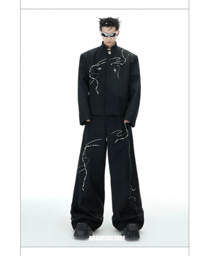 desc::snake-beaded-wide-leg-trousers-streetwear-baggy-pants-detail-img-18