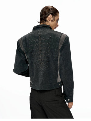 desc::snake-eye-studded-spine-faux-leather-streetwear-jacket-detail-img-2