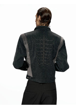 desc::snake-eye-studded-spine-faux-leather-streetwear-jacket-detail-img-6