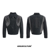 snake-eye-studded-spine-faux-leather-streetwear-jacket-gray