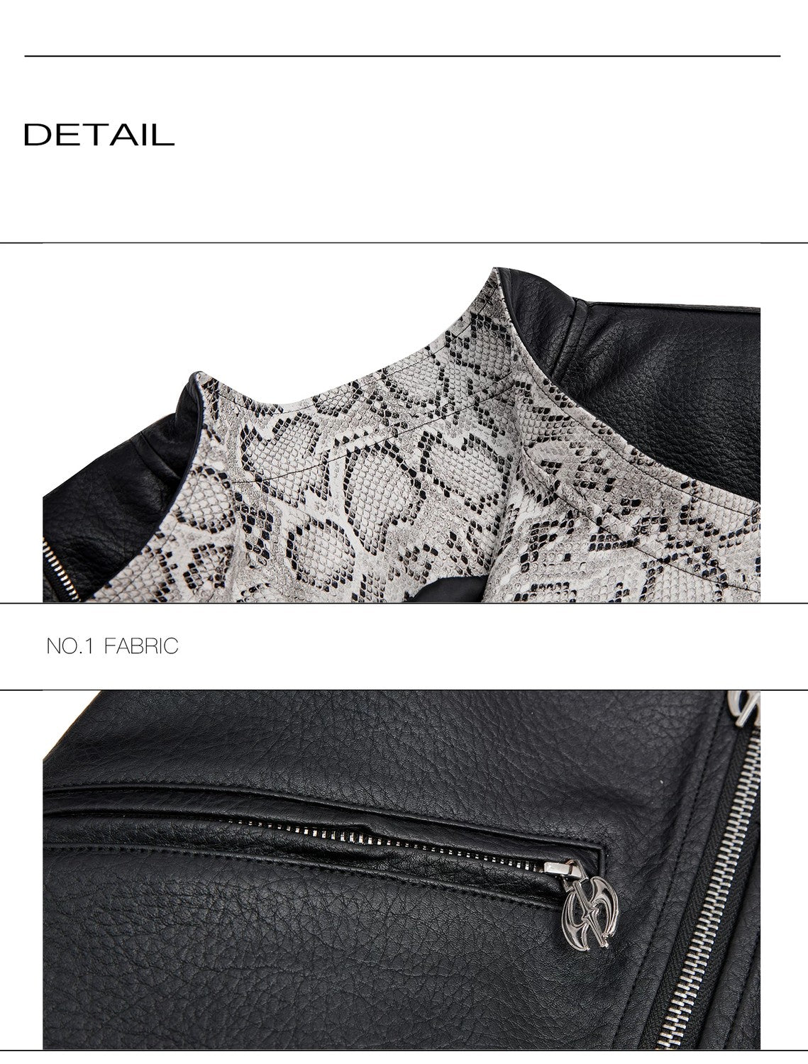 desc::snake-skin-deconstructed-cropped-pu-leather-moto-jacket-detail-img-23