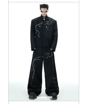 desc::snake-year-neo-chinese-loose-blazer-wide-leg-pants-set-detail-img-16