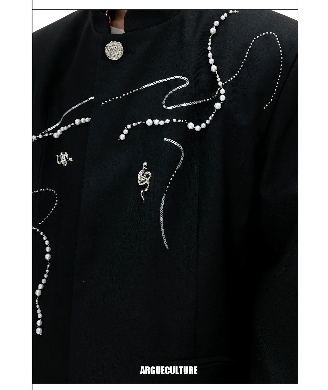 desc::snake-year-neo-chinese-loose-blazer-wide-leg-pants-set-detail-img-17