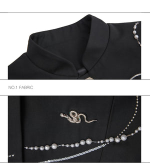 desc::snake-year-neo-chinese-loose-blazer-wide-leg-pants-set-detail-img-20