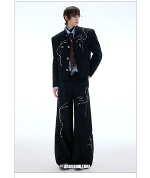 desc::snake-year-neo-chinese-loose-blazer-wide-leg-pants-set-detail-img-8