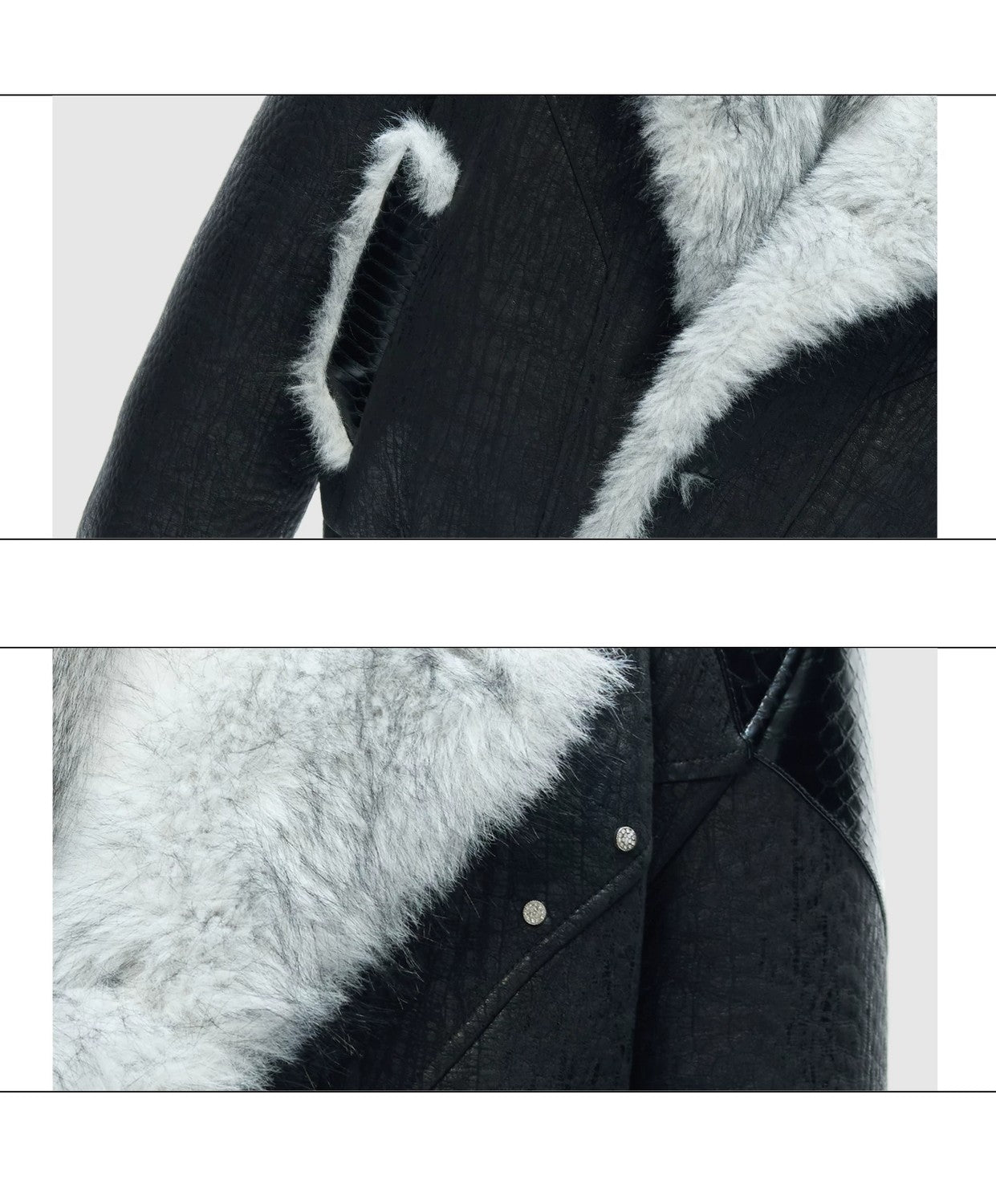 desc::snow-wolf-reversible-faux-fur-leather-padded-jacket-detail-img-22