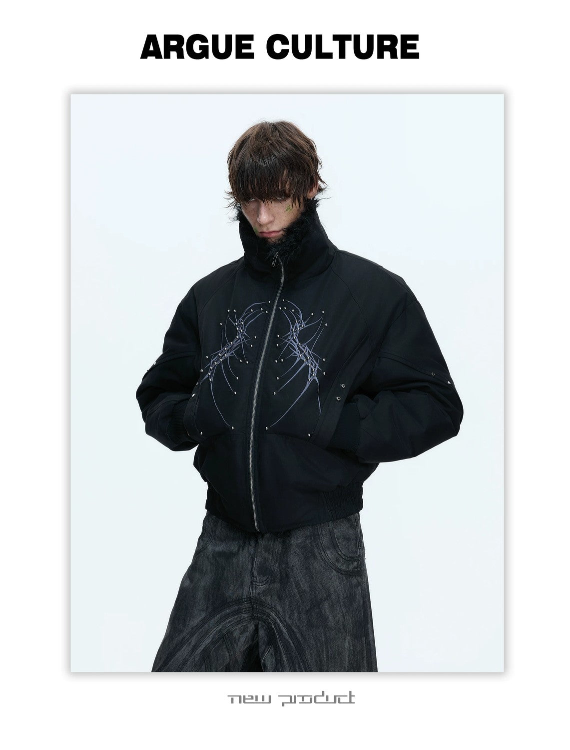 desc::spine-embroidery-boxy-padded-jacket-heavyweight-parka-detail-img-8