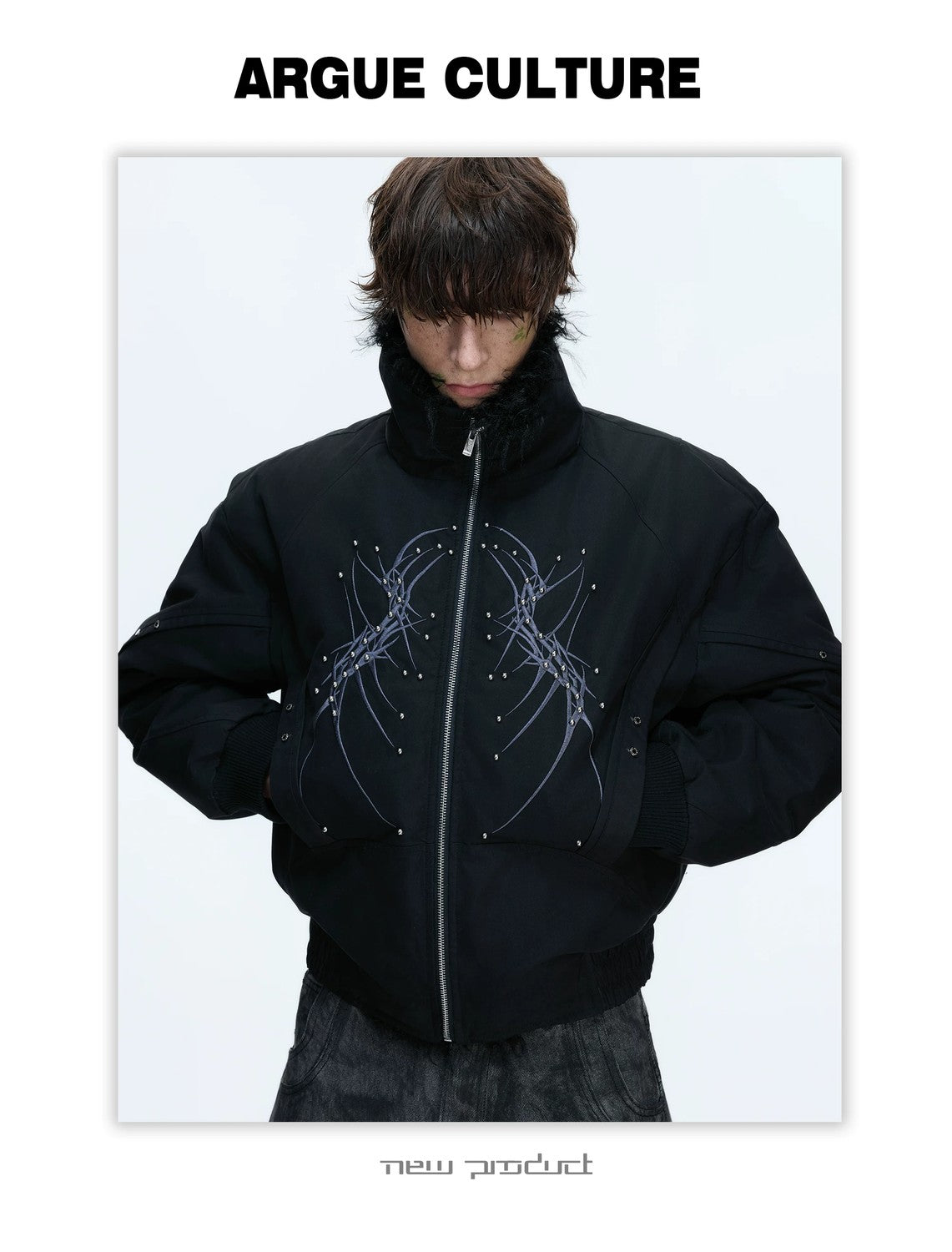 desc::spine-embroidery-boxy-padded-jacket-heavyweight-parka-detail-img-9