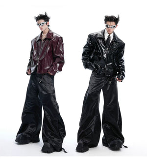 desc::spine-rivet-distressed-glossy-moto-jacket-streetwear-detail-img-6