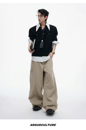 desc::spliced-fake-two-piece-knit-sweater-with-contrast-lapel-detail-img-14