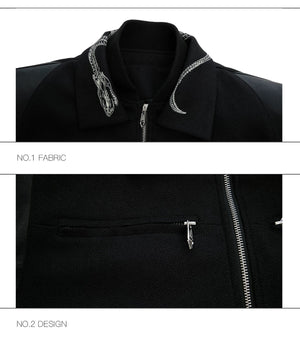 desc::streetwear-snake-pattern-patchwork-cropped-jacket-detail-img-15