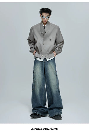 desc::striped-stand-collar-boxy-jacket-unisex-streetwear-essential-detail-img-4