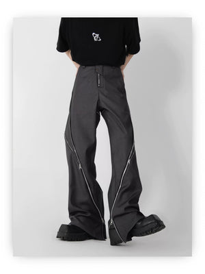 desc::structured-micro-flare-trousers-mens-streetwear-slacks-detail-img-4