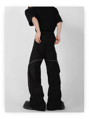desc::structured-micro-flare-trousers-mens-streetwear-slacks-detail-img-7