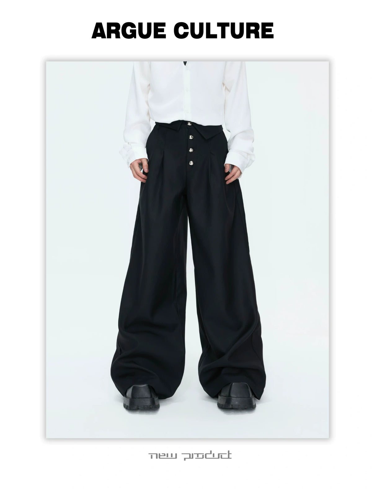 Metal-Detail Wide-Lapel Suit Separates - product detail