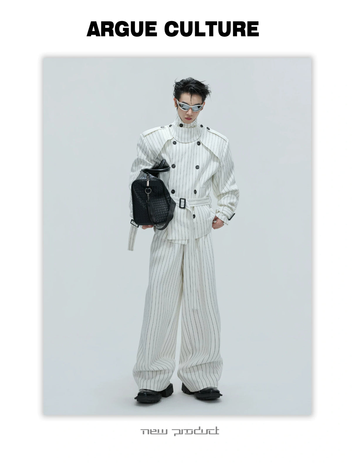 Relaxed Cotton-Linen Suiting Set - product detail