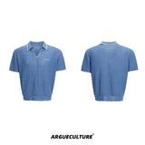 textured-knit-polo-contrast-stitching-oversized-shirt-black