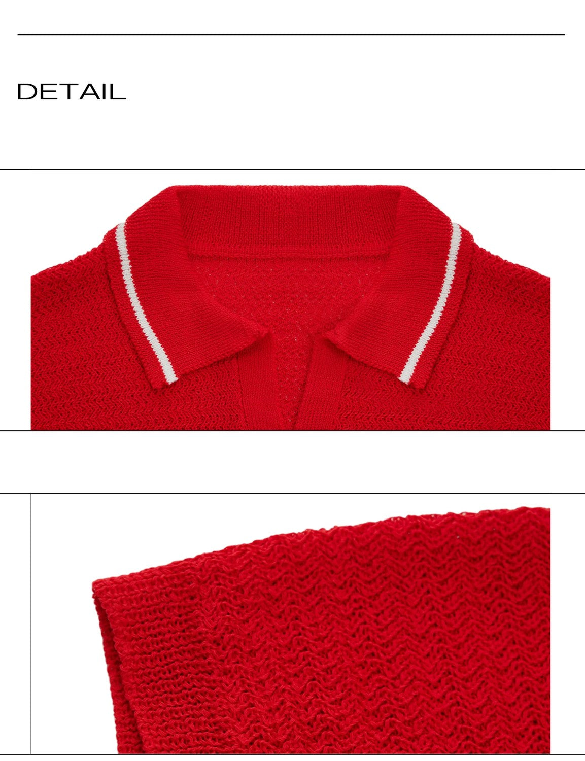 desc::textured-knit-polo-contrast-stitching-oversized-shirt-detail-img-18
