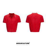 textured-knit-polo-contrast-stitching-oversized-shirt-red