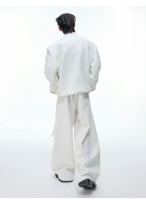 desc::tweed-textured-streetwear-set-pearl-button-jacket-pants-detail-img-6