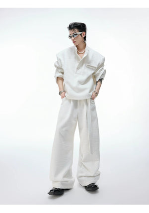 desc::tweed-textured-streetwear-set-pearl-button-jacket-pants-detail-img-8