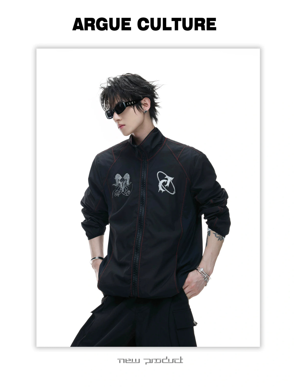 UPF 50+ Mesh Panel Zip Sun Jacket with Stand Collar - detail image 8
