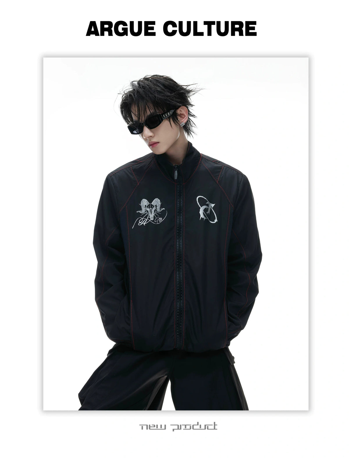 UPF 50+ Mesh Panel Zip Sun Jacket with Stand Collar - detail image 3