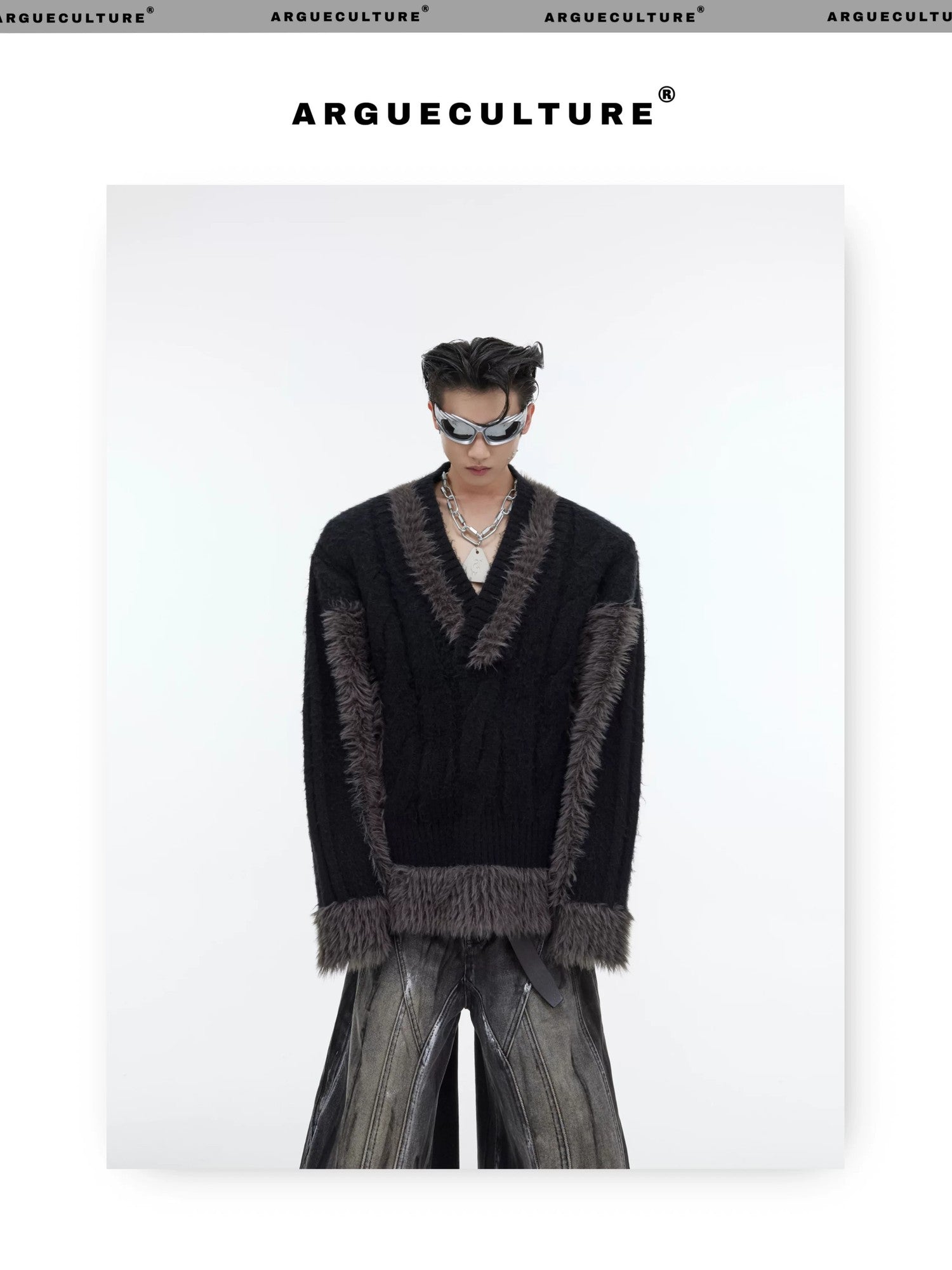 desc::v-neck-color-block-plush-knit-sweater-oversized-streetwear-detail-img-11