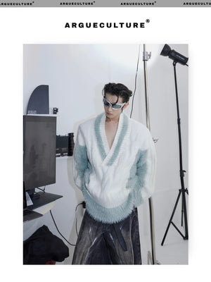 desc::v-neck-color-block-plush-knit-sweater-oversized-streetwear-detail-img-8