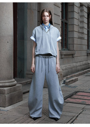 desc::v-neck-houndstooth-streetwear-set-curved-pants-detail-img-10