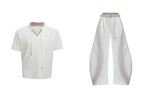 desc::v-neck-houndstooth-streetwear-set-curved-pants-detail-img-18