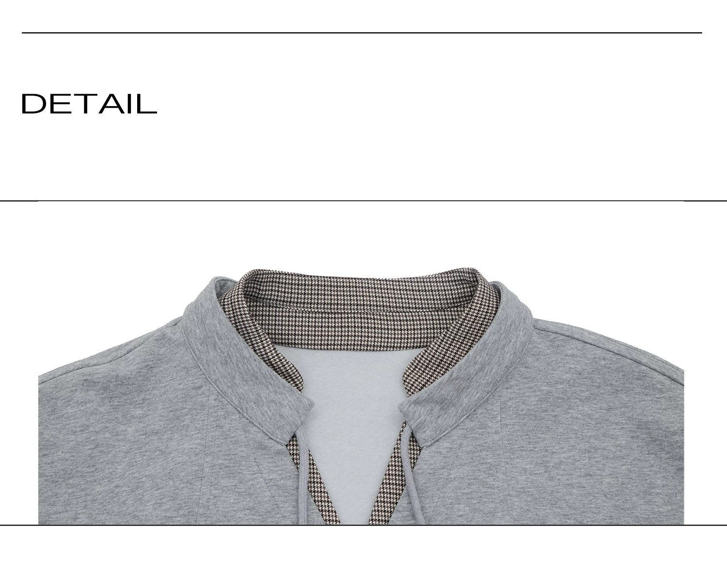 desc::v-neck-houndstooth-streetwear-set-curved-pants-detail-img-19