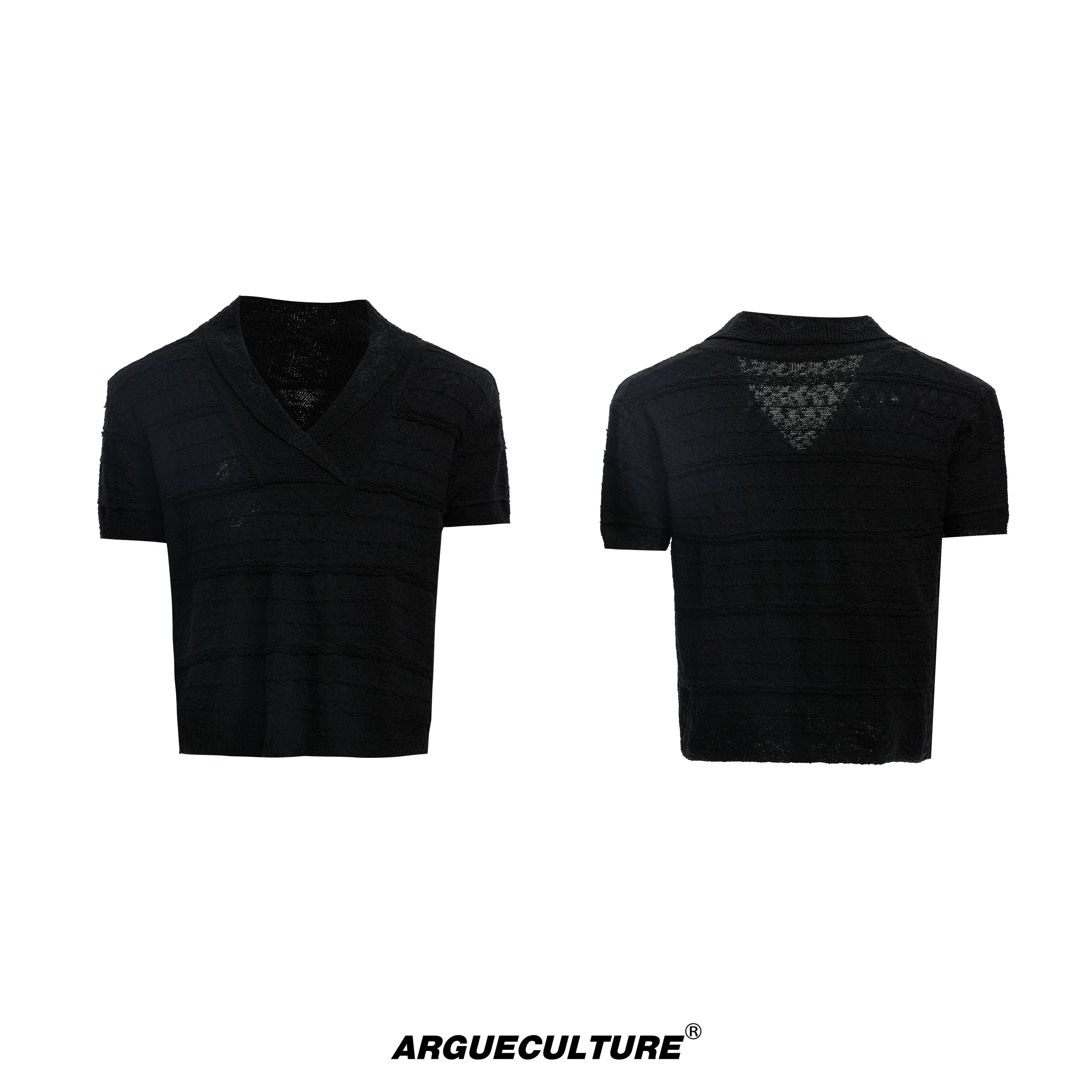 v-neck-knit-streetwear-tee-luxury-embroidery-summer-sweater-black