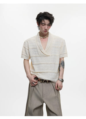 desc::v-neck-knit-streetwear-tee-luxury-embroidery-summer-sweater-detail-img-5