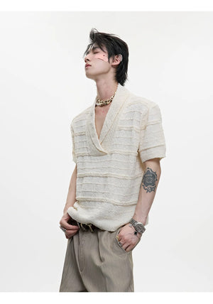 desc::v-neck-knit-streetwear-tee-luxury-embroidery-summer-sweater-detail-img-7