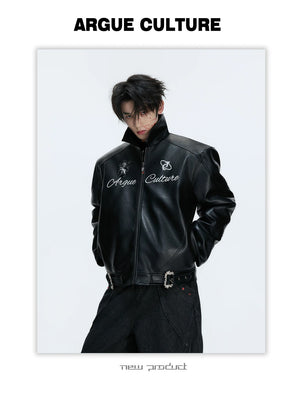 desc::vintage-embroidered-biker-moto-jacket-gothic-streetwear-detail-img-2