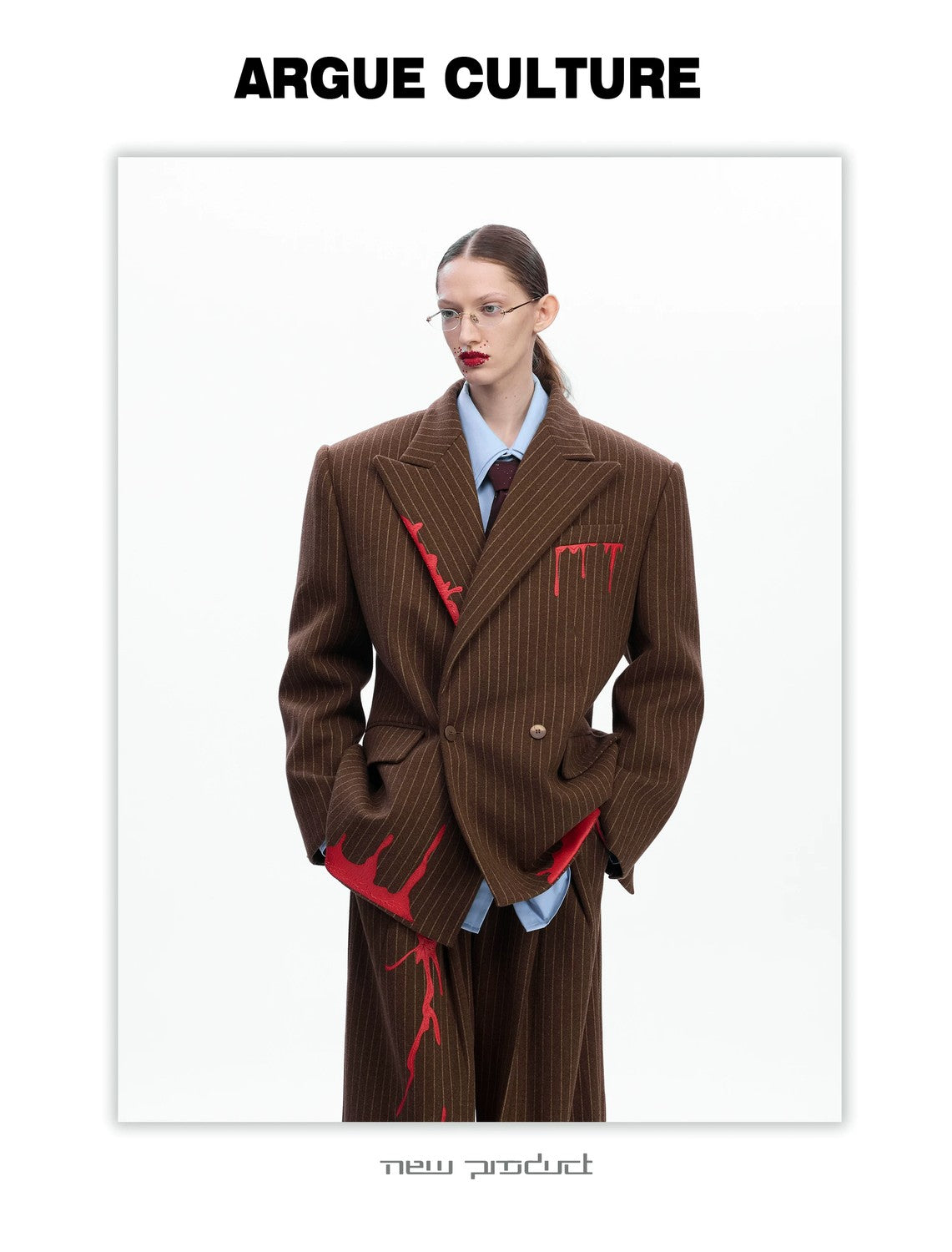 desc::vintage-striped-wool-blazer-deconstructed-suit-detail-img-10