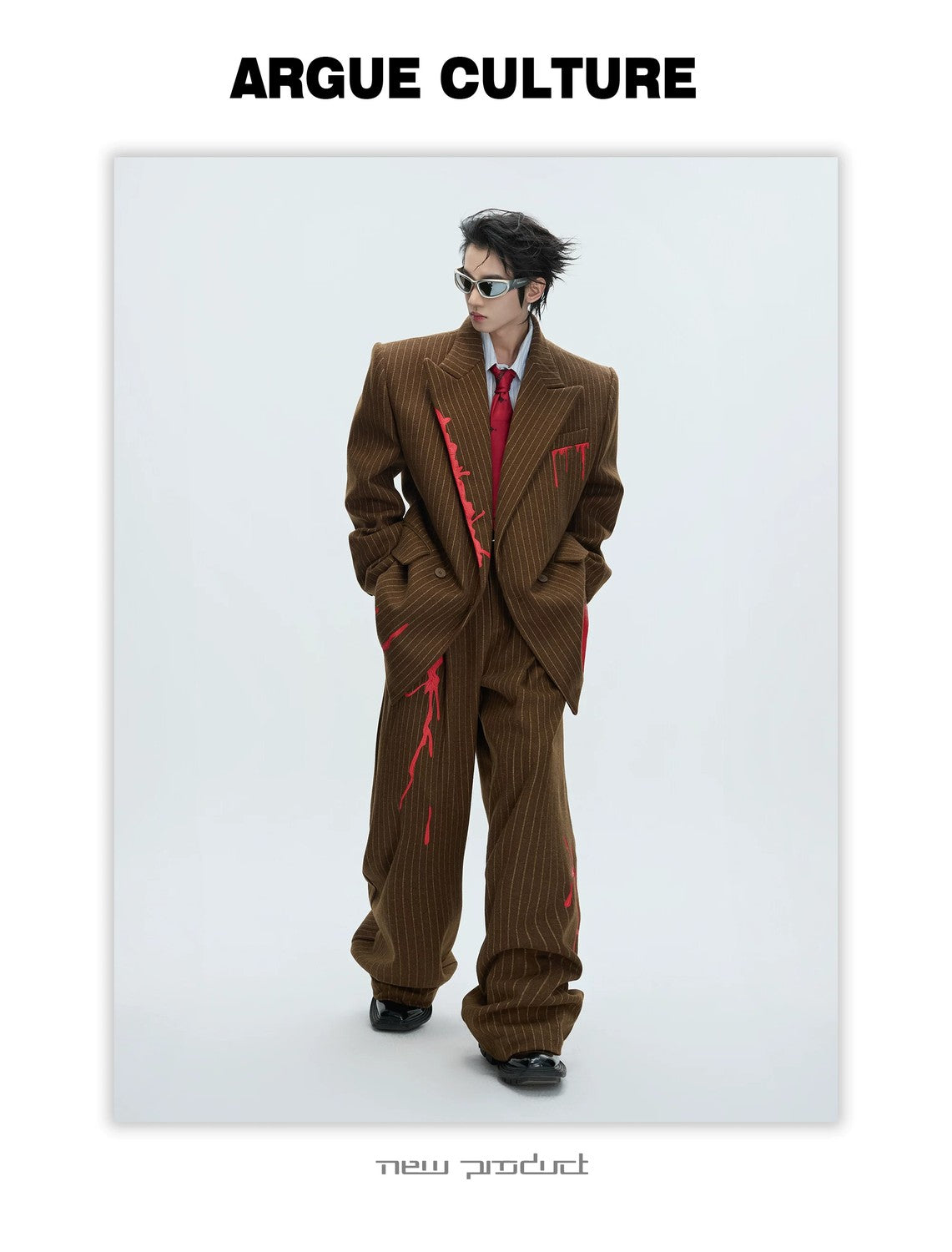 desc::vintage-striped-wool-blazer-deconstructed-suit-detail-img-5