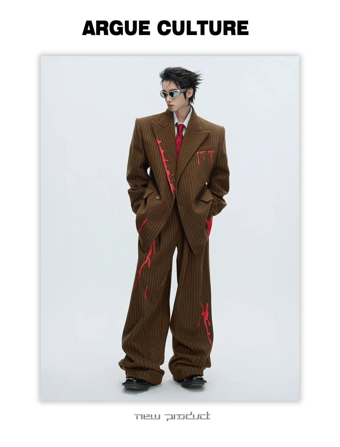 desc::vintage-striped-wool-blazer-deconstructed-suit-detail-img-6