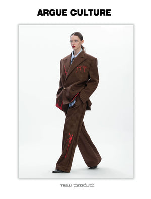 desc::vintage-striped-wool-blazer-deconstructed-suit-detail-img-7
