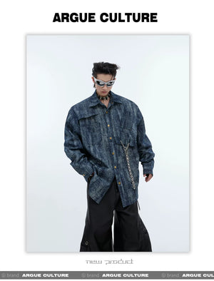 desc::vintage-tie-dye-cotton-polo-shirt-retro-streetwear-tee-detail-img-3