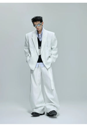 desc::waffle-texture-pearl-accent-oversized-blazer-set-detail-img-5