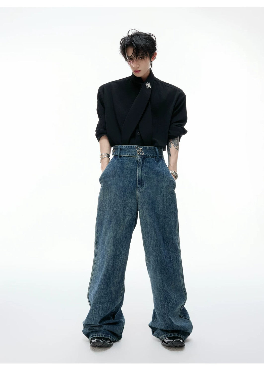 desc::washed-wide-leg-distressed-jeans-baggy-streetwear-denim-detail-img-11